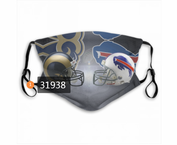 NFL Buffalo Bills 132020 Dust mask with filter